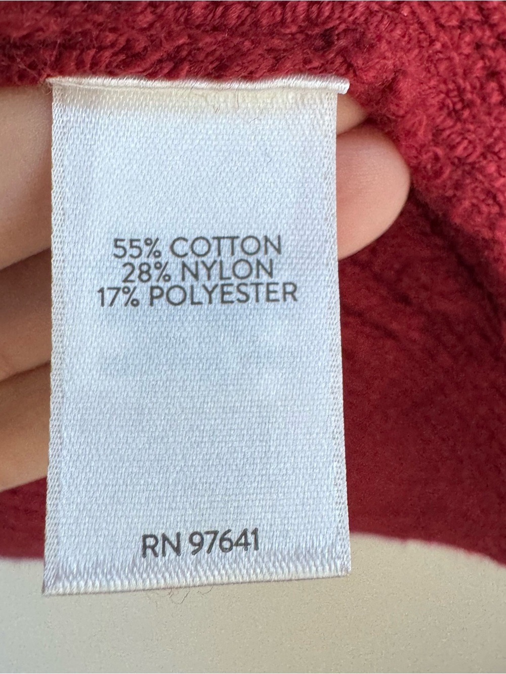J JILL Spread Collar Red Pepper Sweater Cotton Blend NEW Women’s M - Picture 6 of 10
